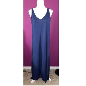 NWOT Old Navy Blue Sleeveless Maxi Dress